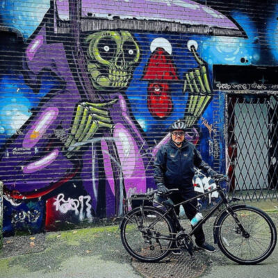 Biking tour murals