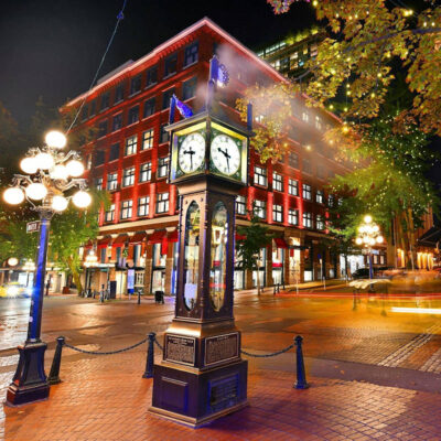 Gastown steam clock Vancouver